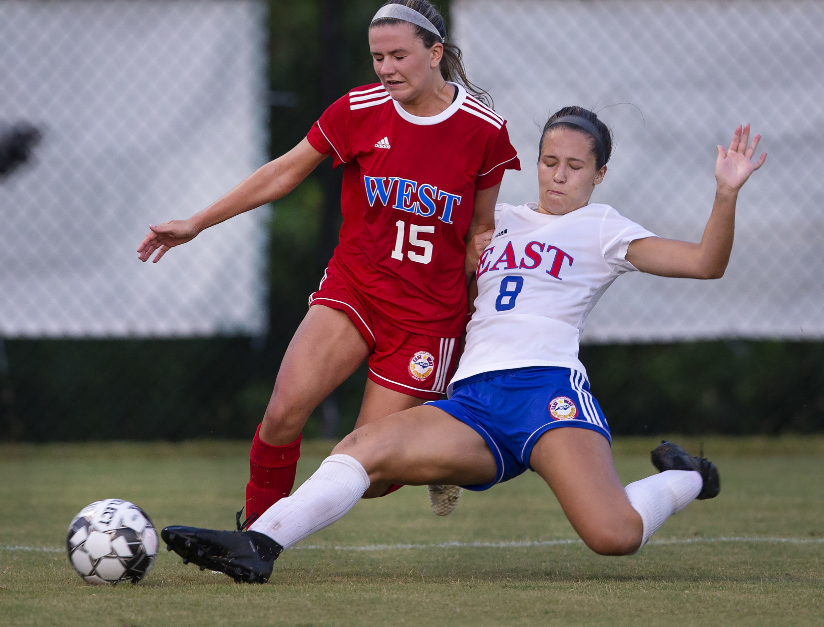 East-West All-Star soccer